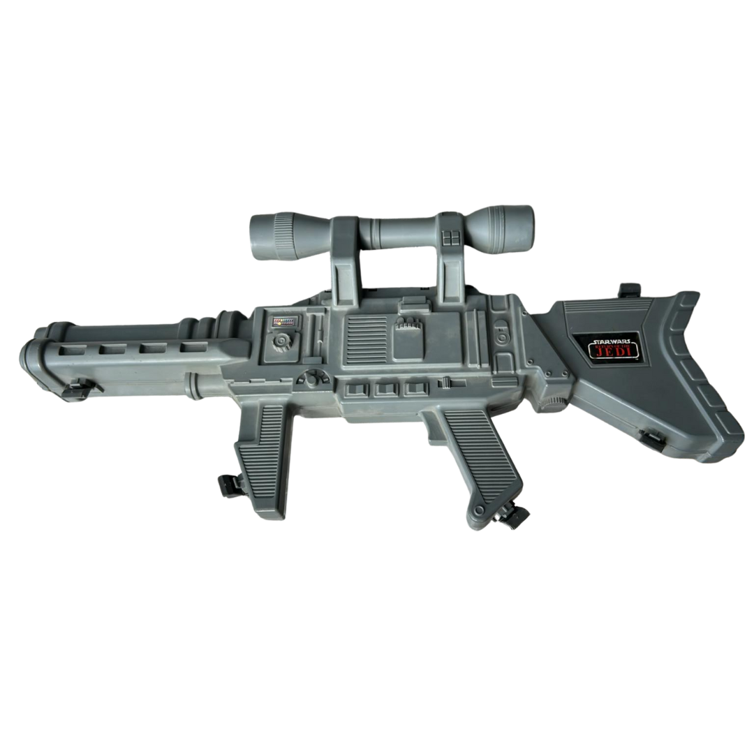 Vintage Star Wars Laser Rifle figure Carry case 1984
