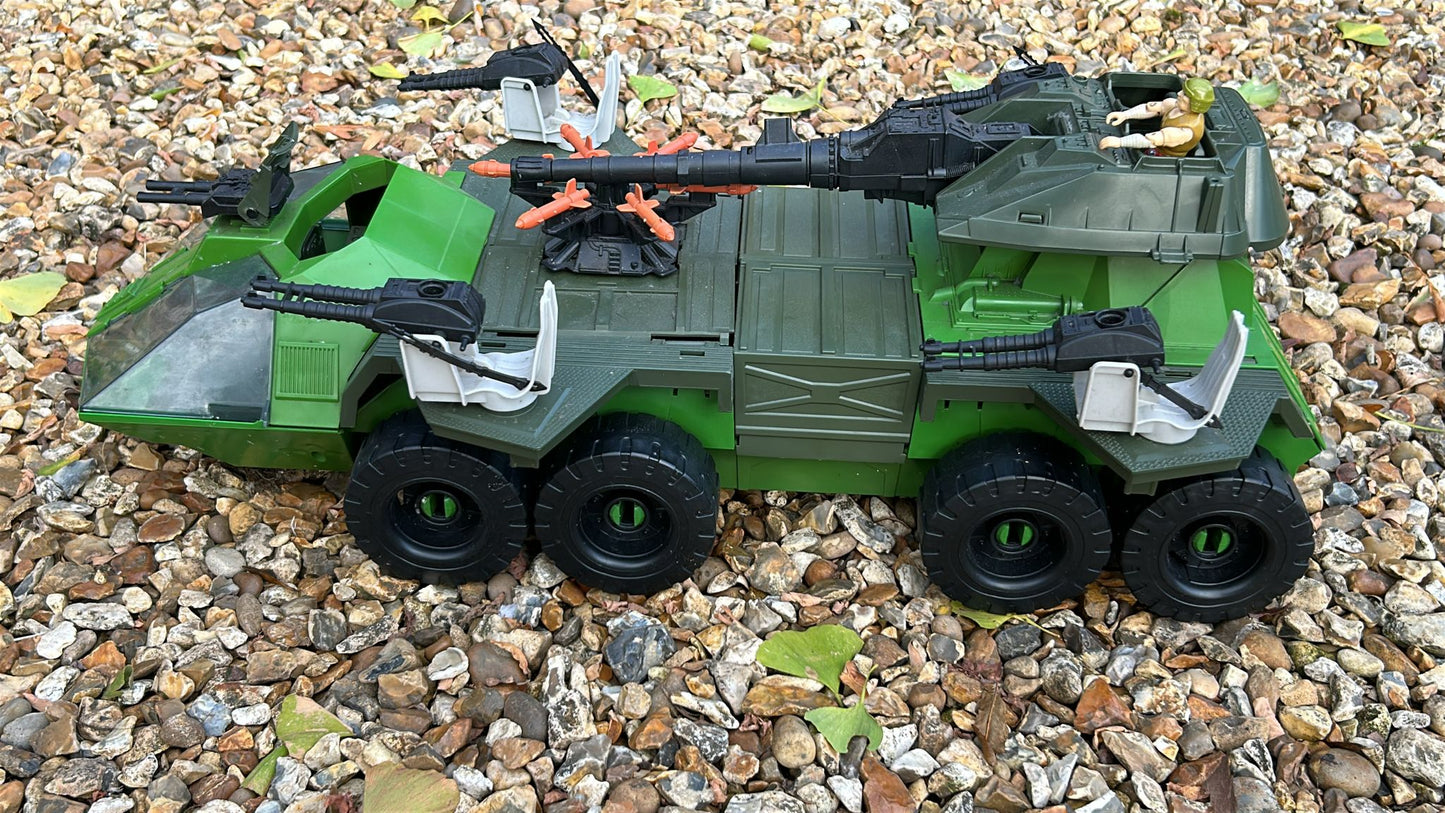 GI Joe, Action Force Rolling Thunder near complete with Armadillo