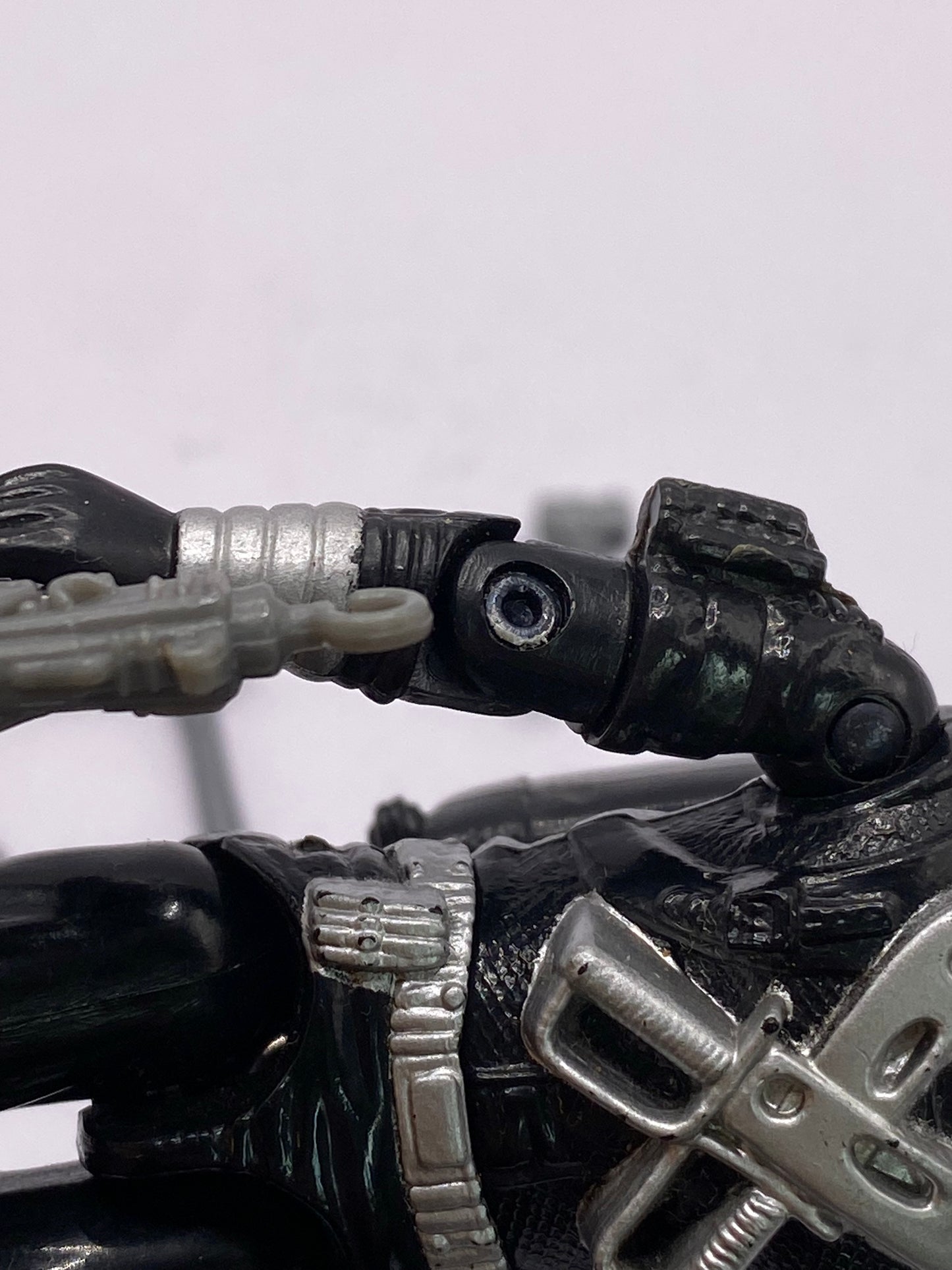 GI Joe, Action Force Snake Eyes V3 complete looks good but new O ring needed 62