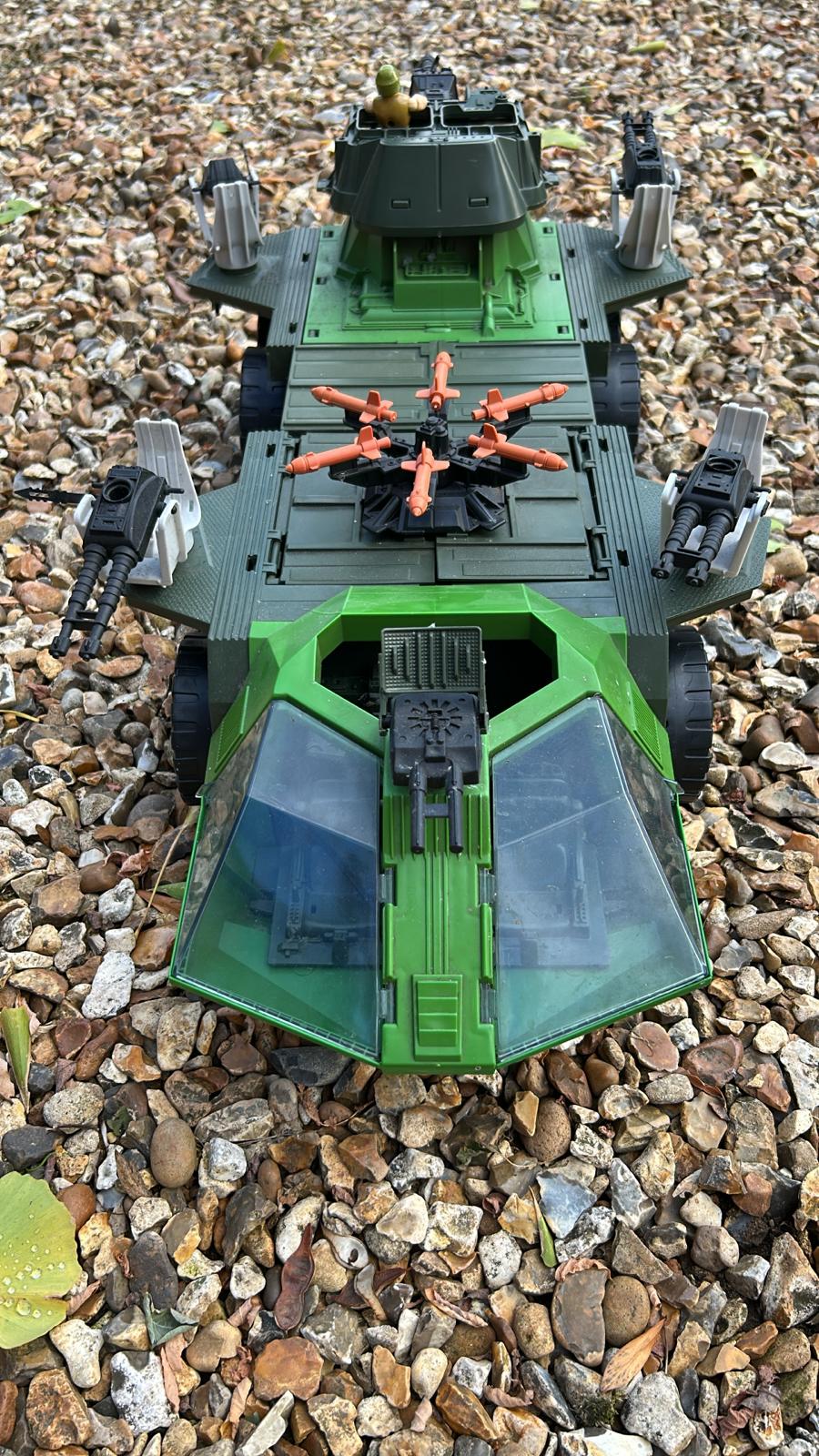 GI Joe, Action Force Rolling Thunder near complete with Armadillo
