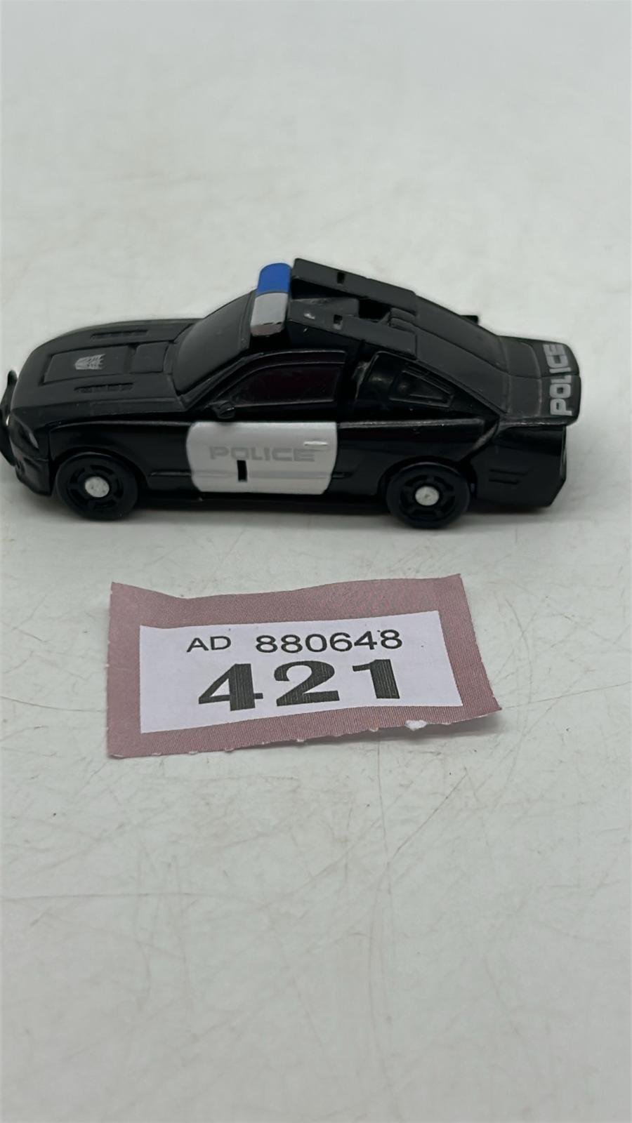 Transformers Barricade Decepticon Police Car small toy 421