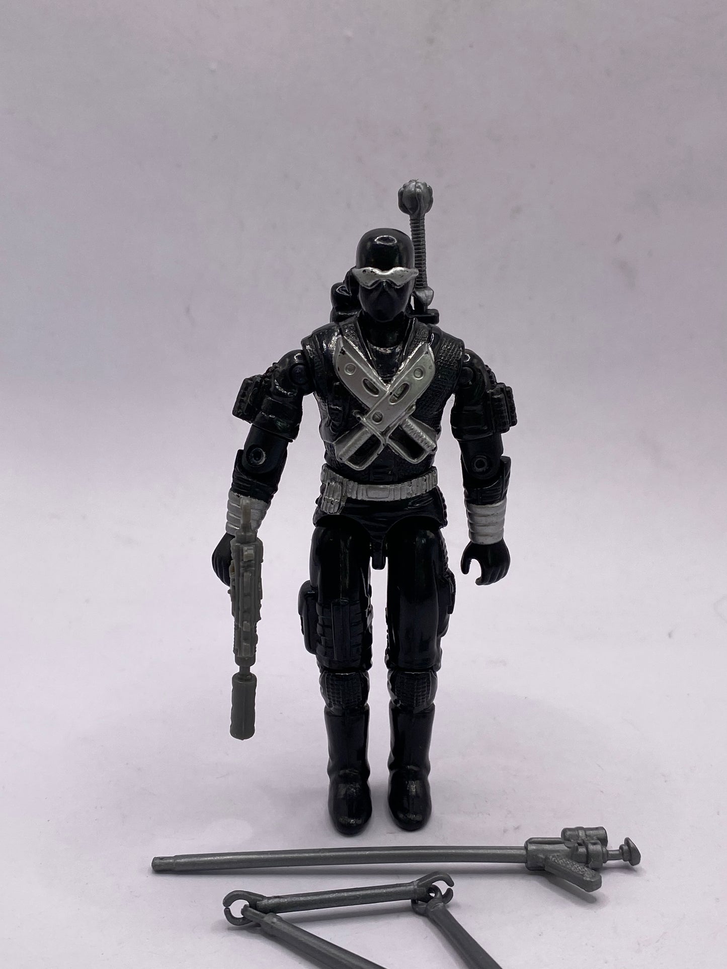 GI Joe, Action Force Snake Eyes V3 complete looks good but new O ring needed 62