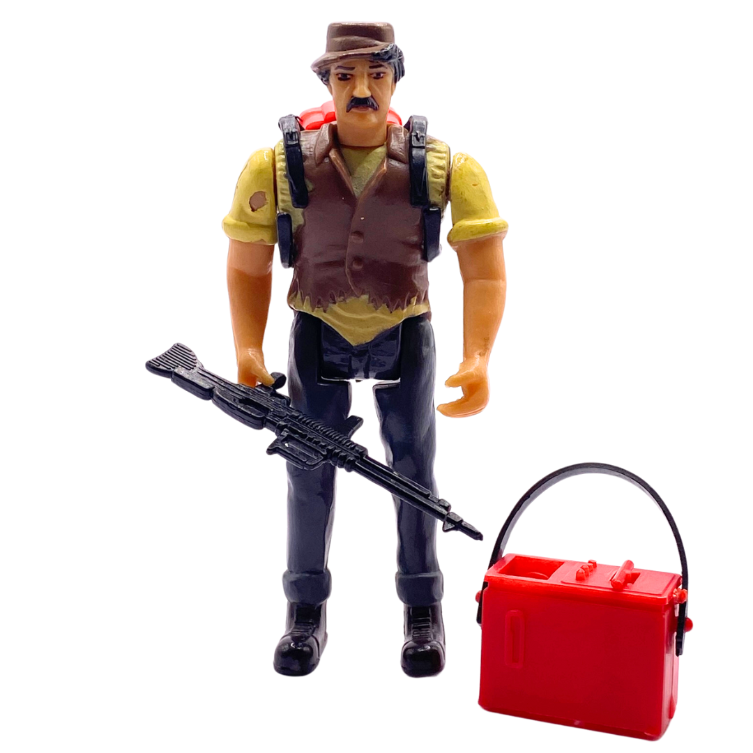 A-Team Cobra bad guy figure complete, detonator good vintage by Galoob 818