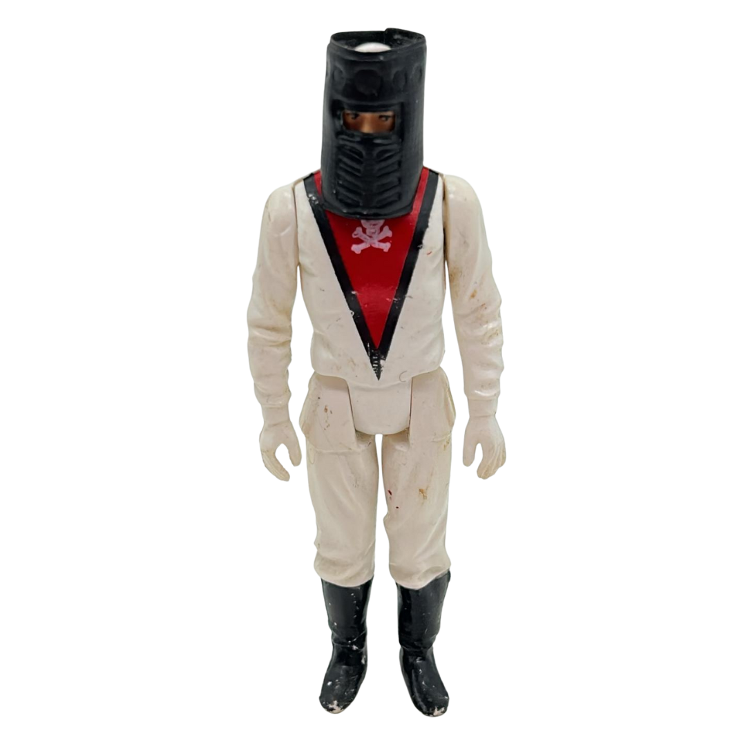 Action Force Baron Ironblood & helmet white gloves version vintage Palitoy 338