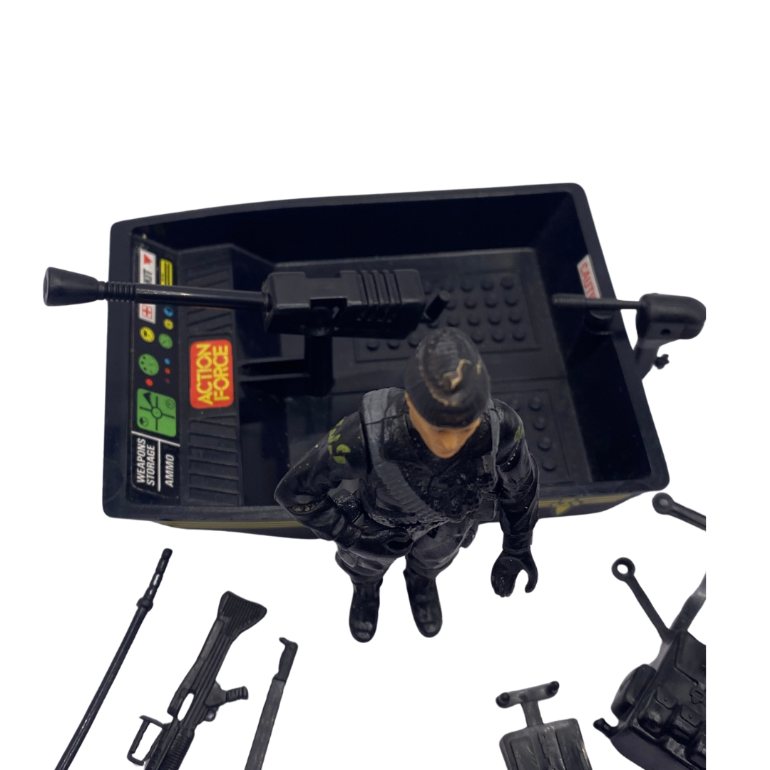 Action Force Boat Patrol with Stakeout complete (SAS Team) by Palitoy 676