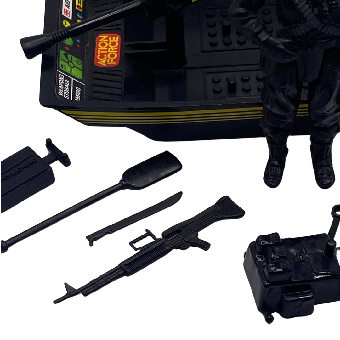 Action Force Boat Patrol with Stakeout complete (SAS Team) by Palitoy 678