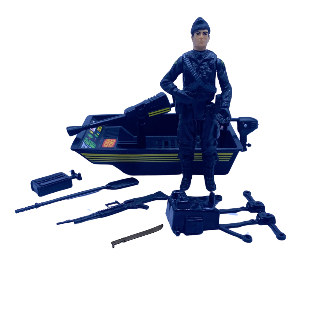 Action Force Boat Patrol with Stakeout complete (SAS Team) by Palitoy 678