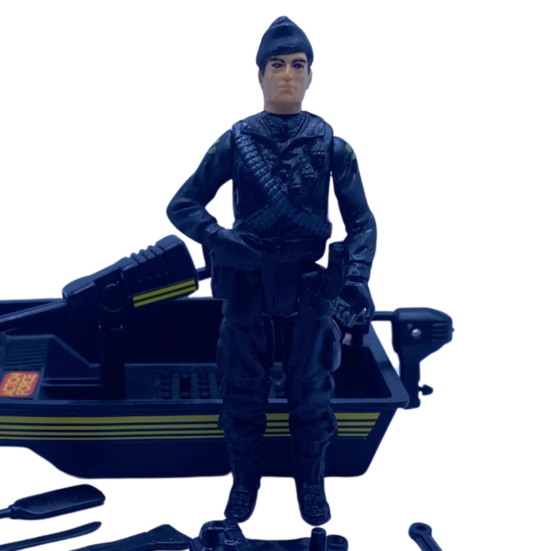 Action Force Boat Patrol with Stakeout complete (SAS Team) by Palitoy 678