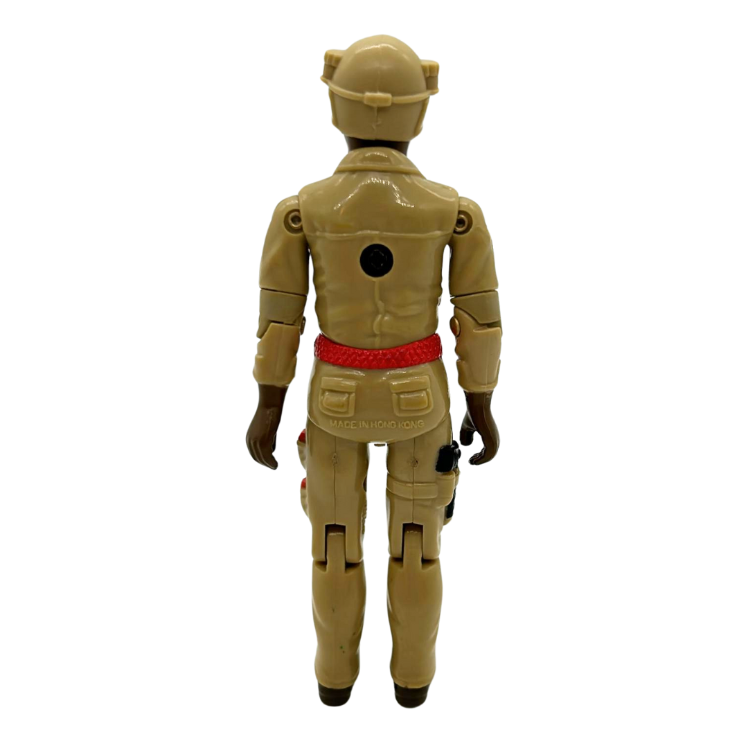 GI Joe, Action Force Doc complete figure & filecard, Palitoy 468