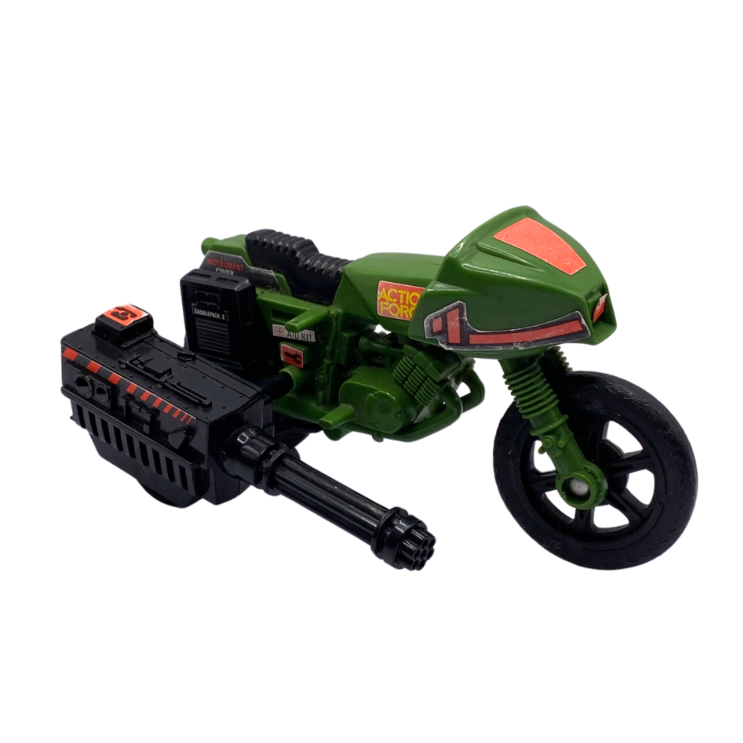 Action Force Quarrel & Rapid Fire Motorcycle complete by Palitoy GI Joe 444