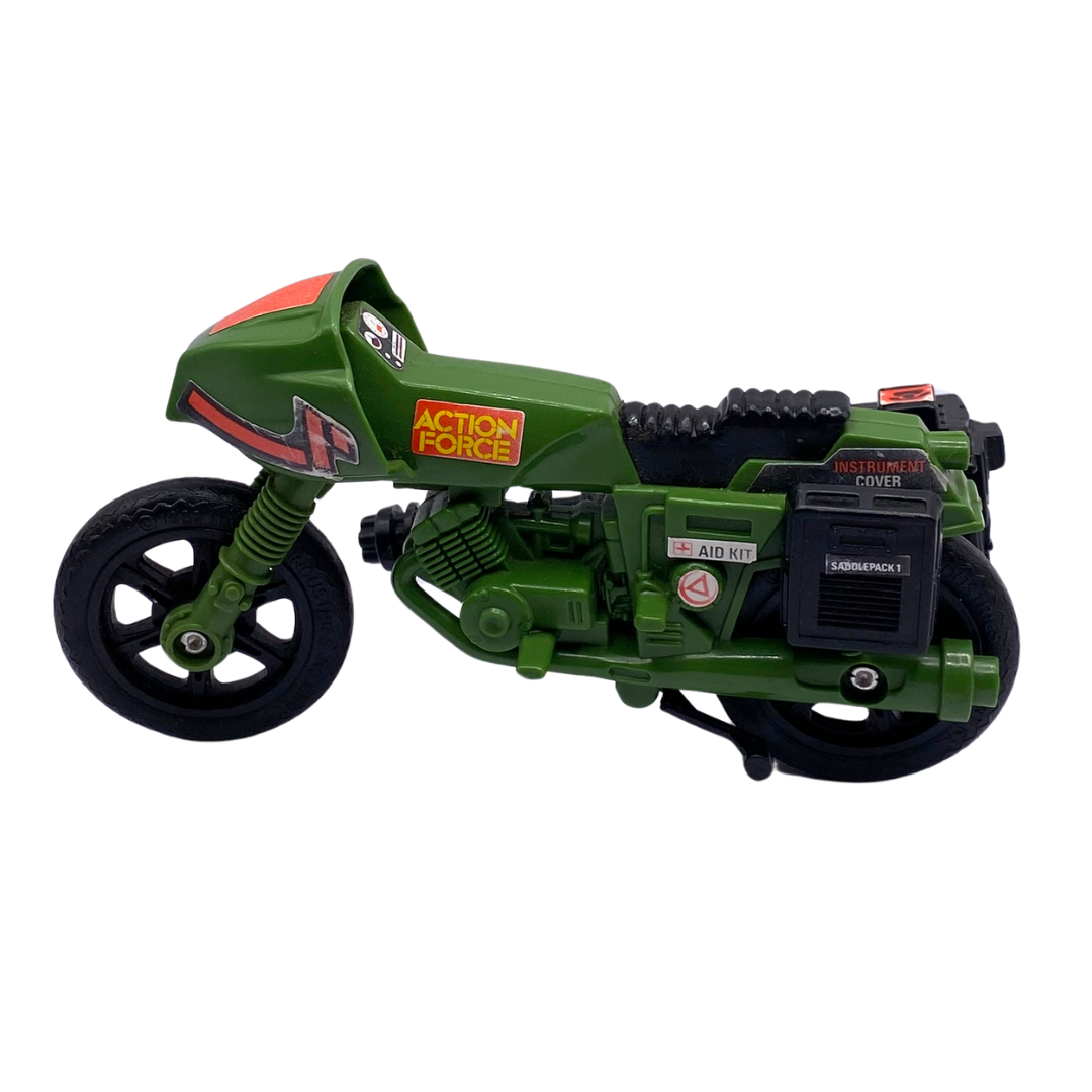 Action Force Quarrel & Rapid Fire Motorcycle complete by Palitoy GI Joe 444