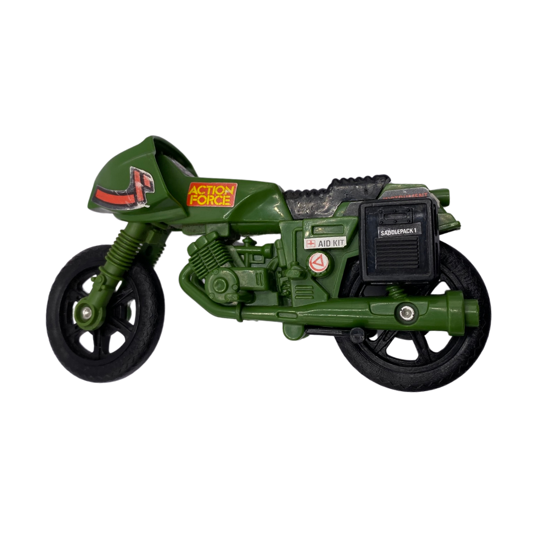 Action Force Quarrel & Rapid Fire Motorcycle complete by Palitoy GI Joe 444