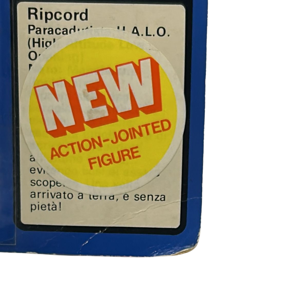 GI Joe, Action Force Ripcord MOC by Palitoy card quite worn