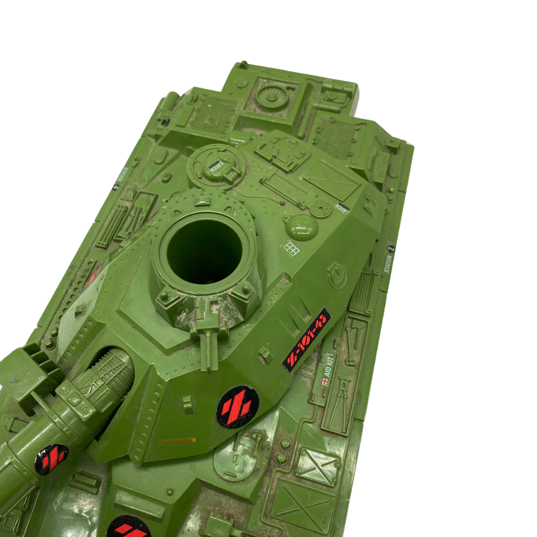 Action Force Battle Tank Z Force with battery cover and treads 3