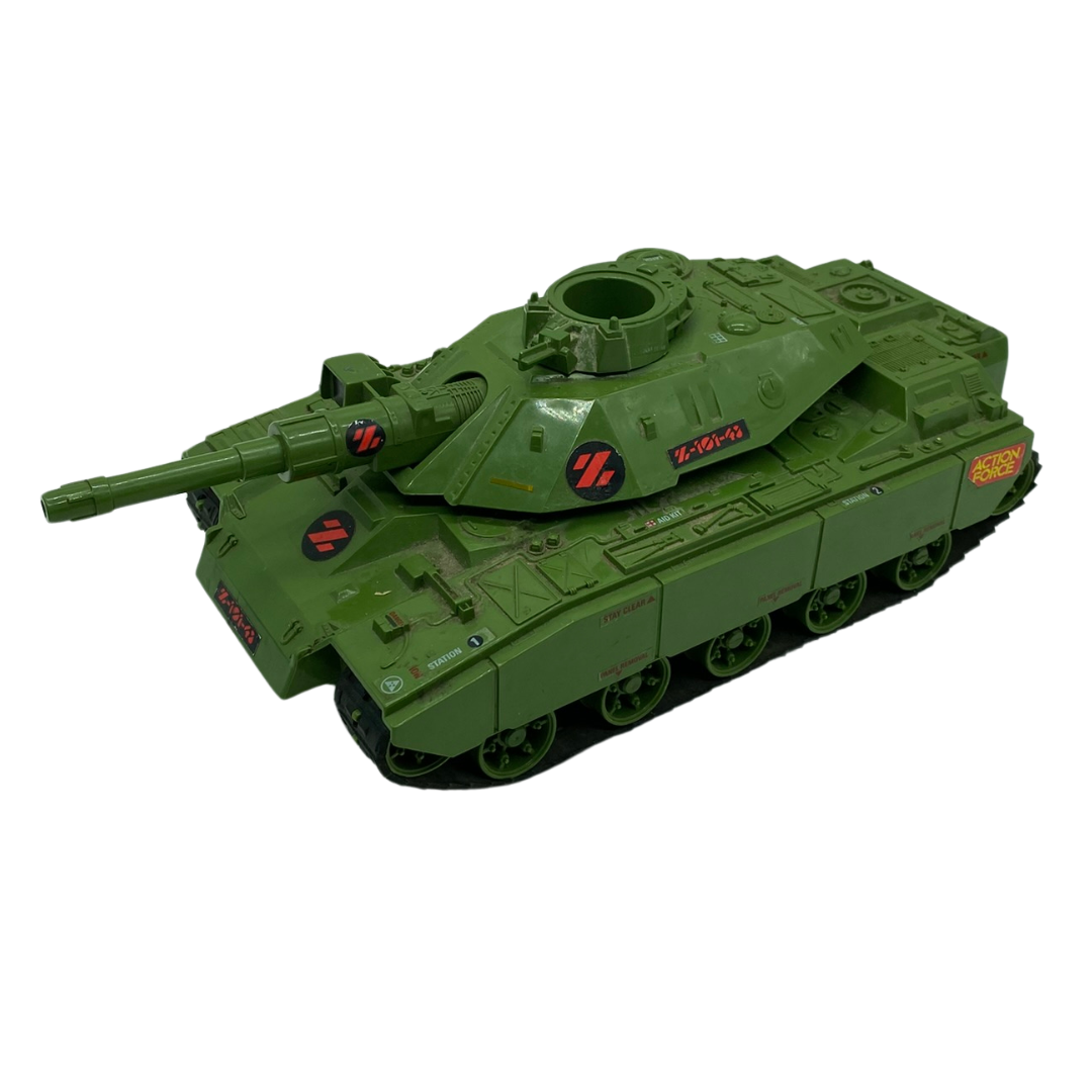 Action Force Battle Tank Z Force with battery cover and treads 3