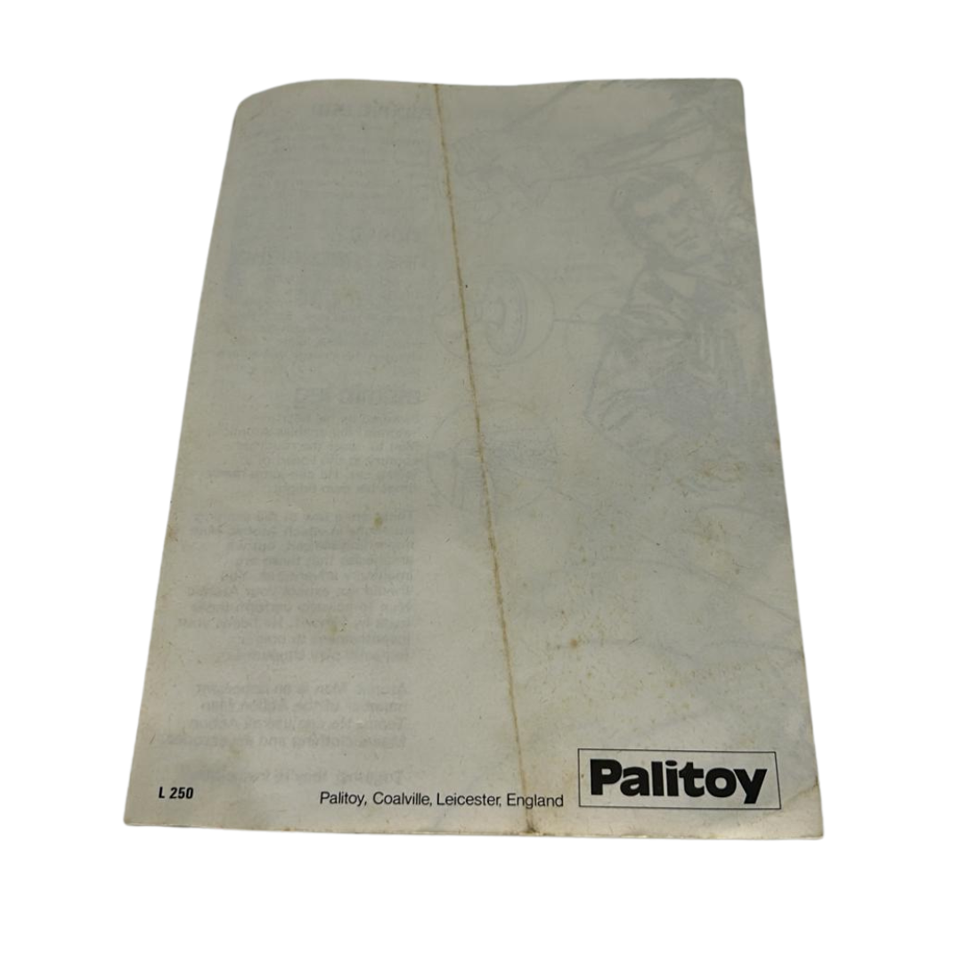 Vintage Action Man Atomic Man Palitoy instructions leaflet 94