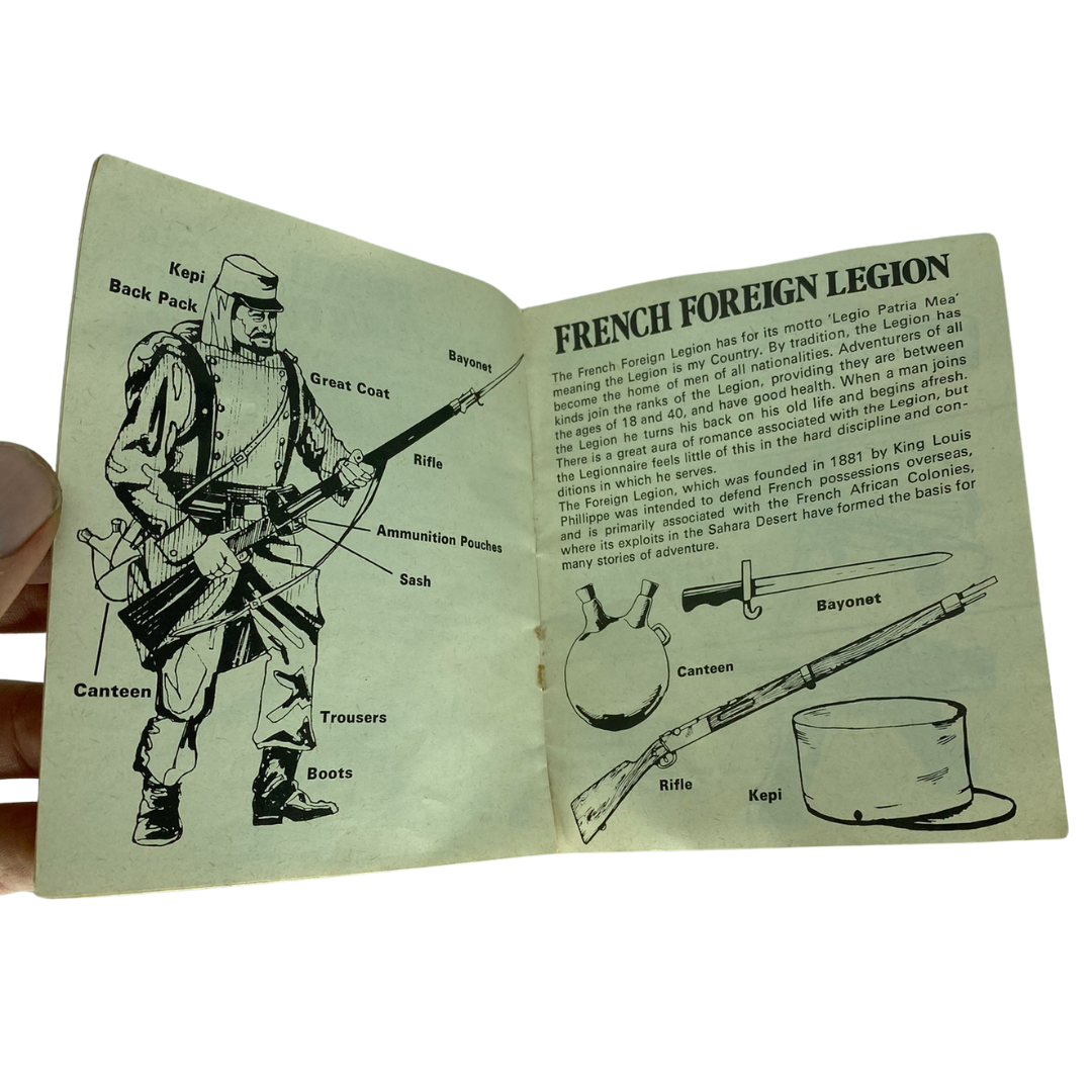 Vintage Action Man Intelligence Manual Palitoy product catalogue