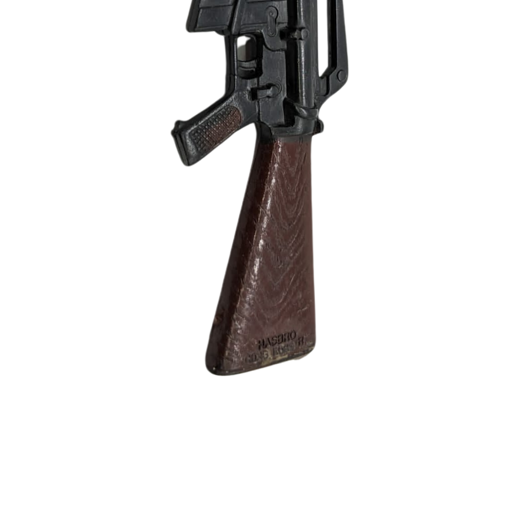 Vintage Action Man M16 Machine Gun stamped Hasbro Hong Kong