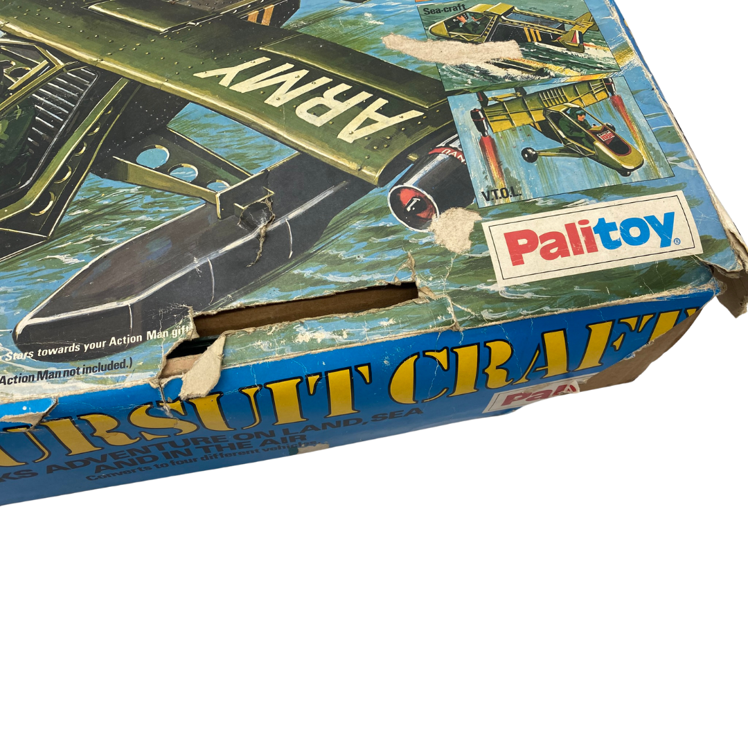 Action Man Pursuit Craft with box appears complete