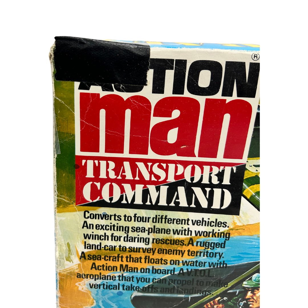 Action Man Pursuit Craft with poor box appears complete