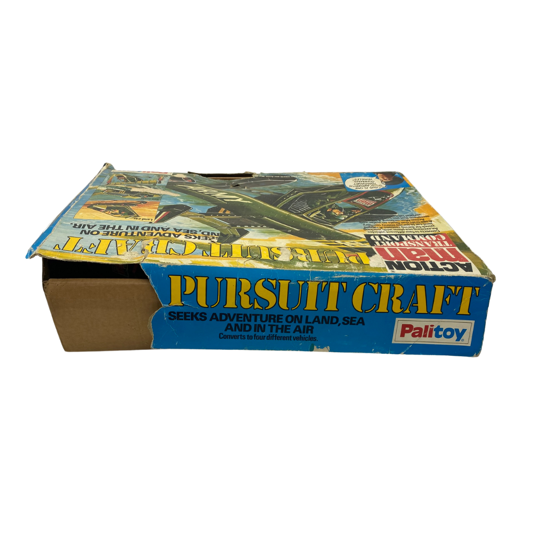 Action Man Pursuit Craft with box appears complete