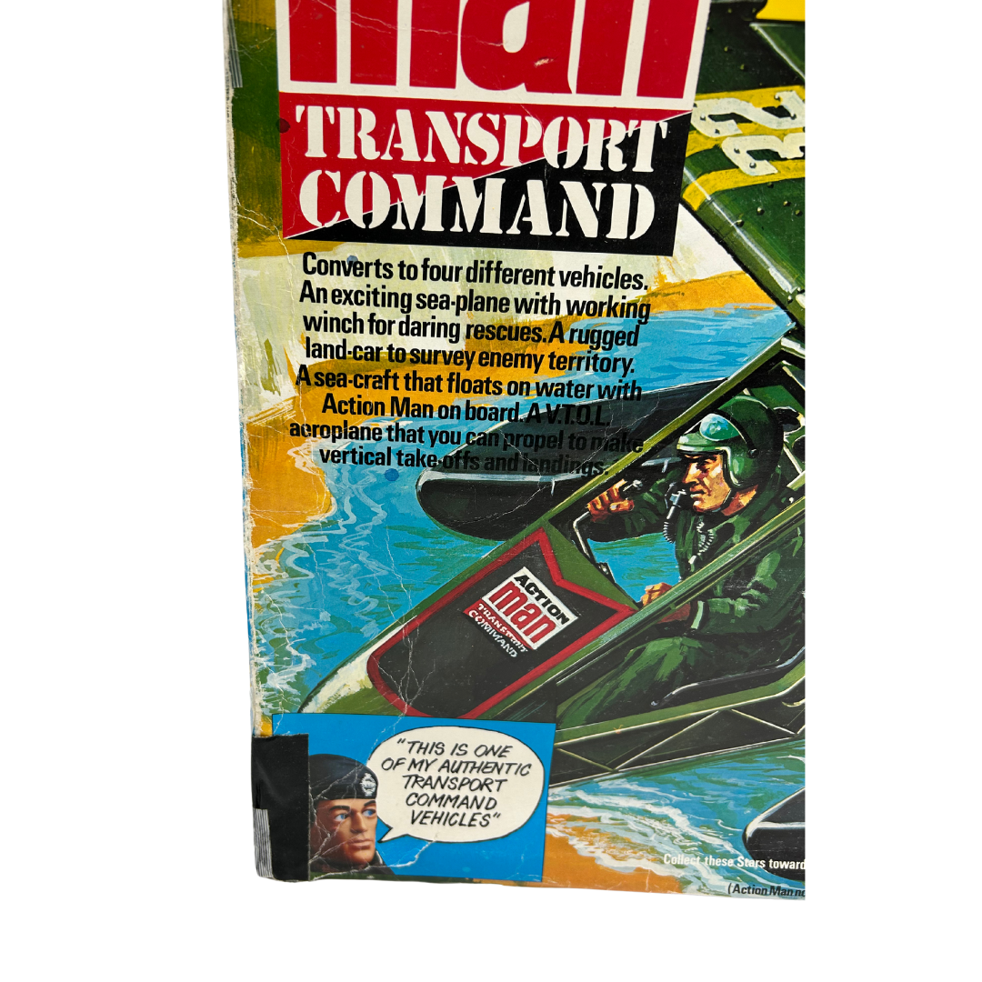 Action Man Pursuit Craft with poor box appears complete