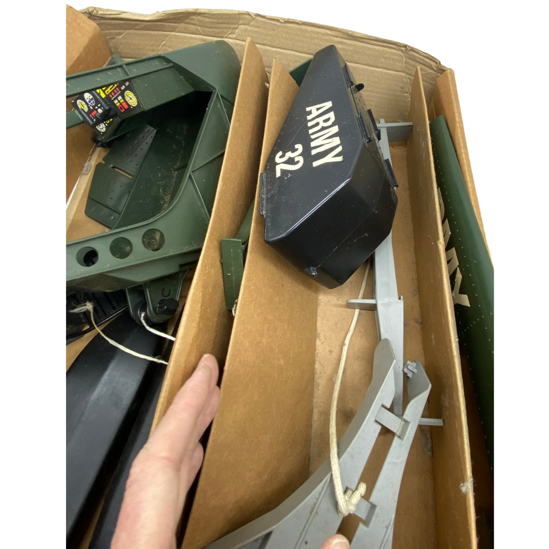 Action Man Pursuit Craft with box appears complete