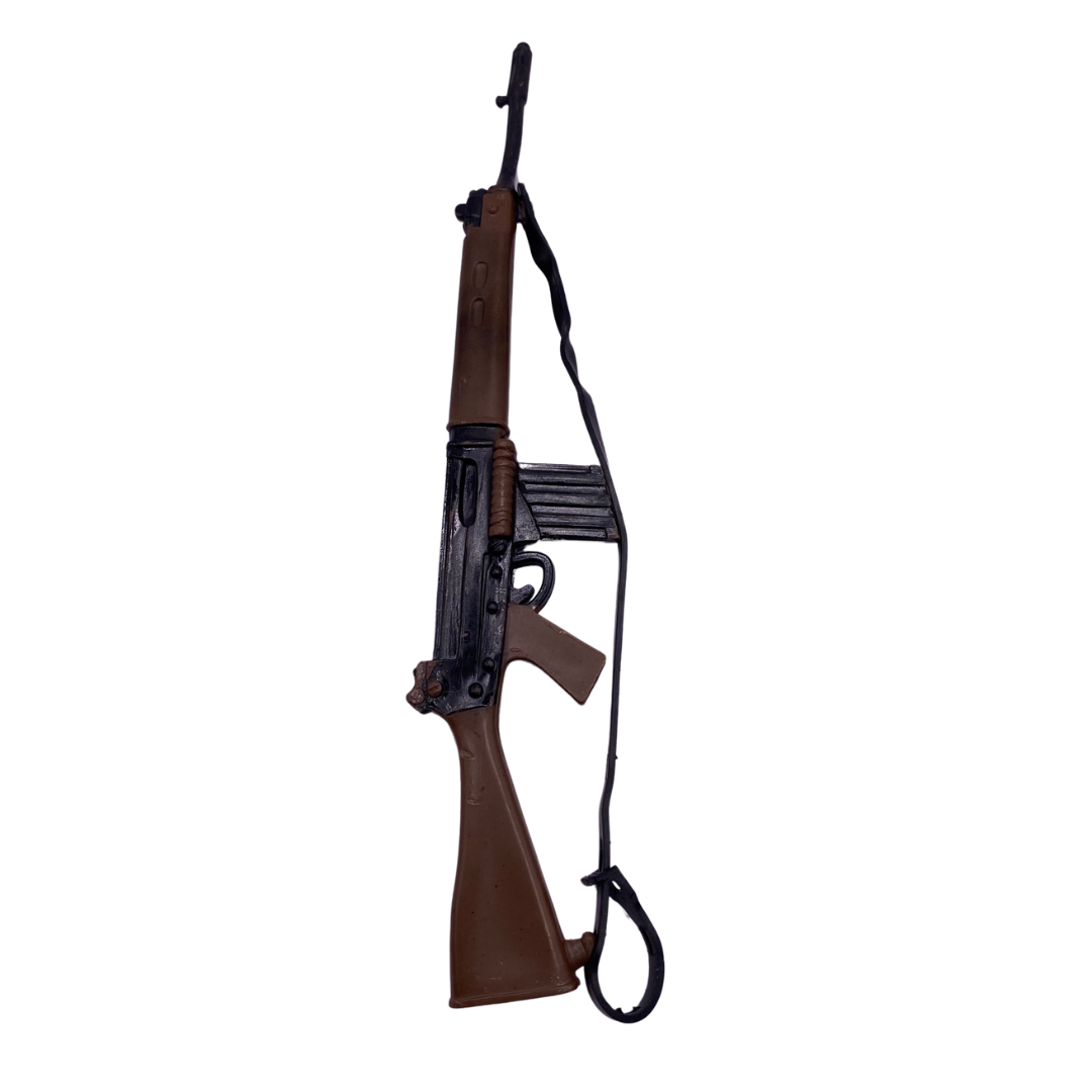 Vintage Action Man toy action figure toy SLR Rifle and strap 486