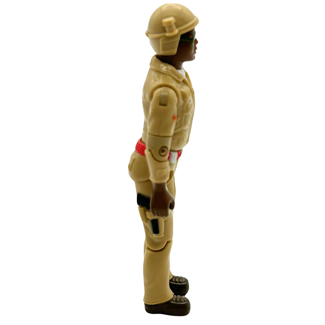 GI Joe, Action Force Doc complete figure & filecard, Palitoy 468