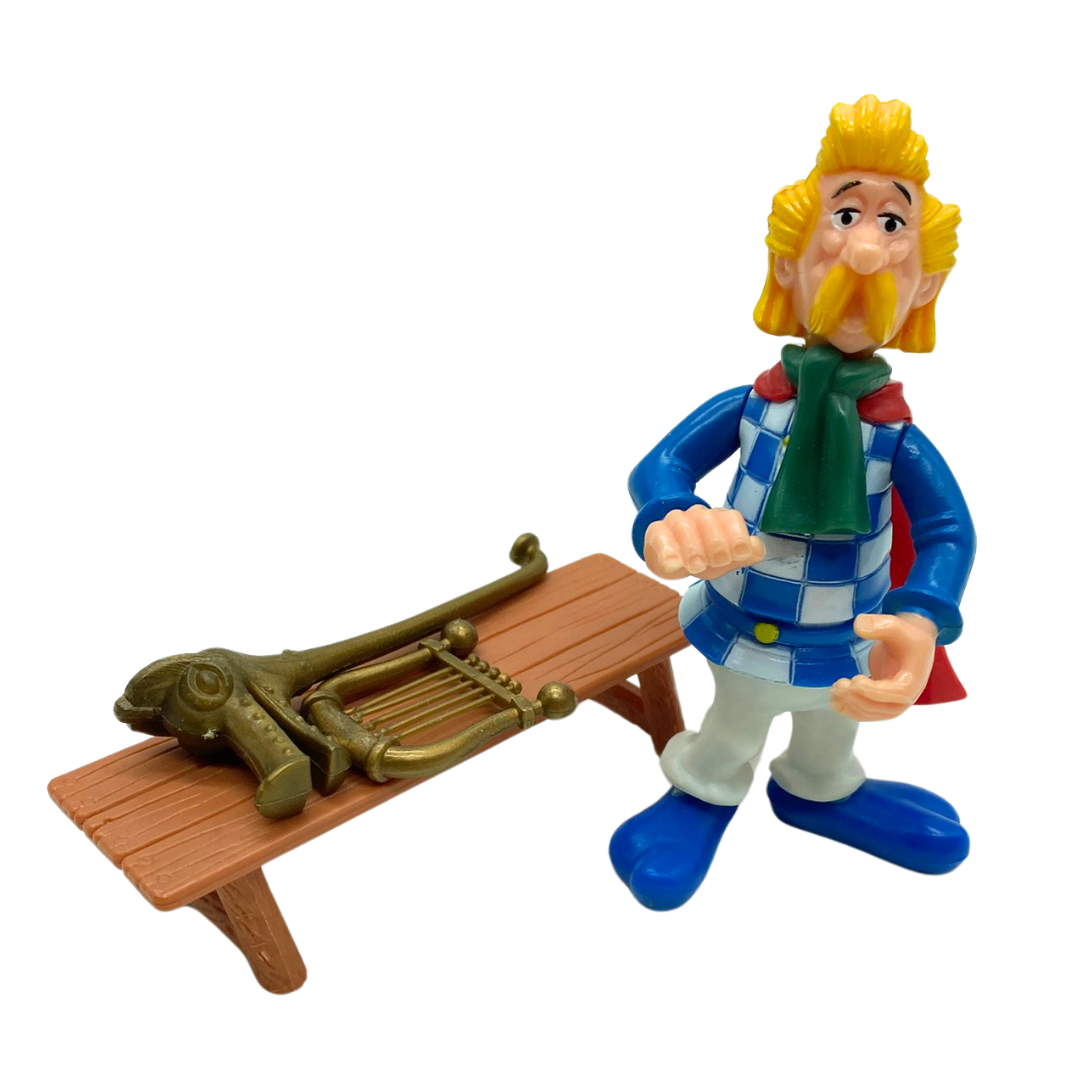 Play Asterix Toy Cloud Figure 6205 Cacofonix the Bard complete in box