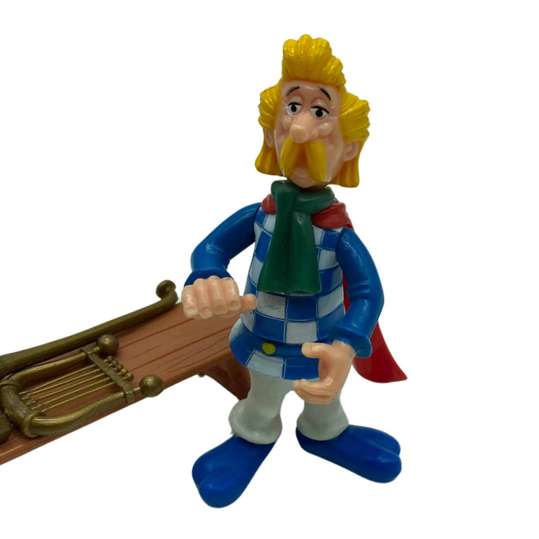 Play Asterix Toy Cloud Figure 6205 Cacofonix the Bard complete in box