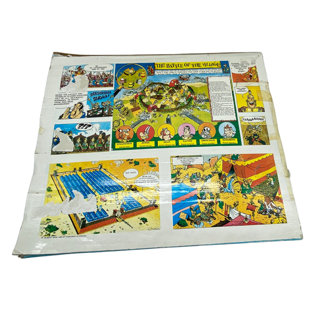 Play Asterix Toy Cloud Roman Fort with box and seven figures near complete