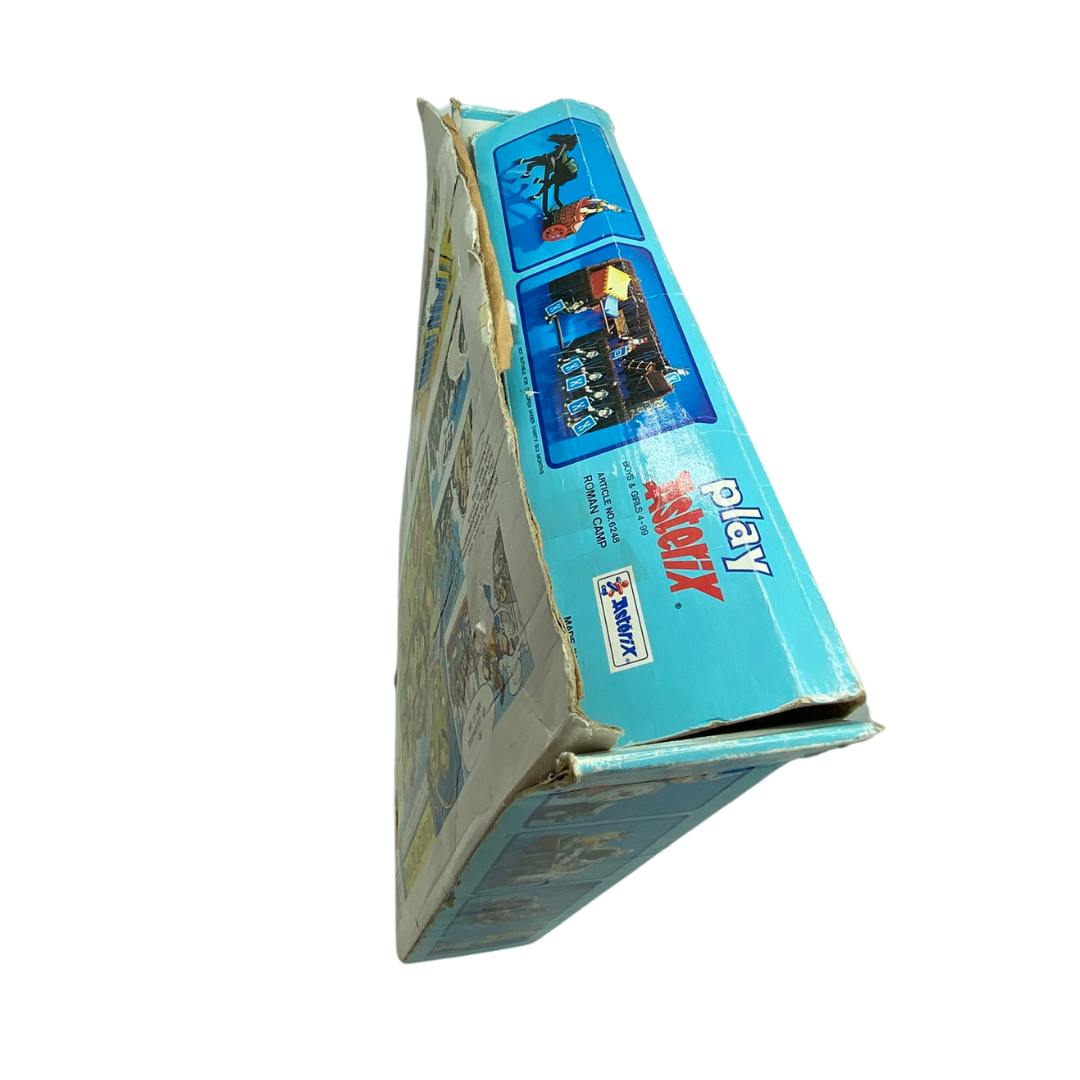 Play Asterix Toy Cloud Roman Fort with box and seven figures near complete