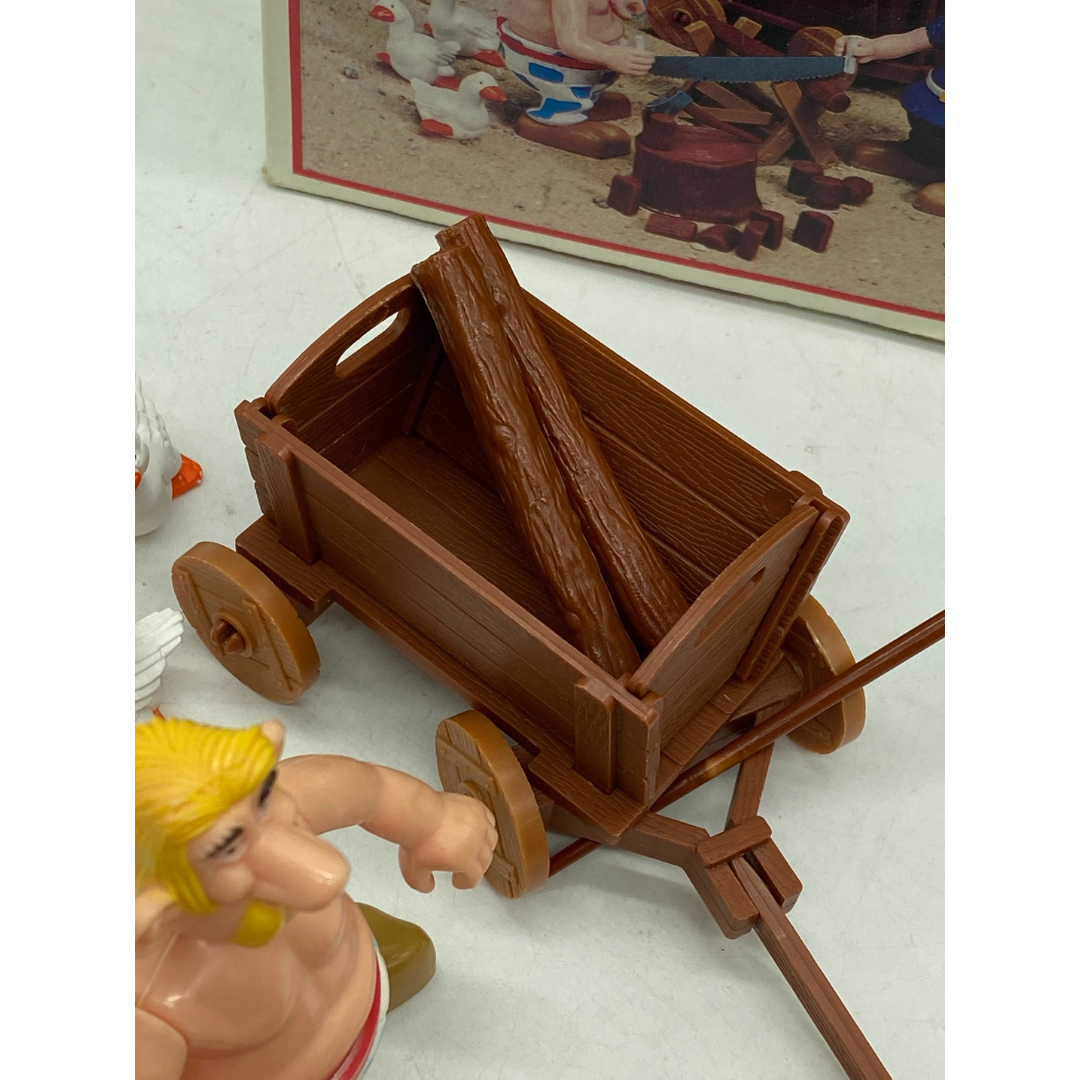 Play Asterix Toy Cloud Figures Arborix & Dentifix wood cutters in box 38171