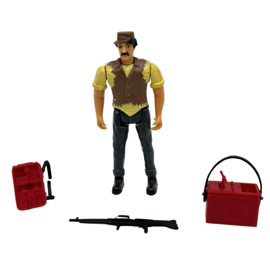 A-Team Galoob Cobra bad guy figure complete, detonator good vintage 1980s 464