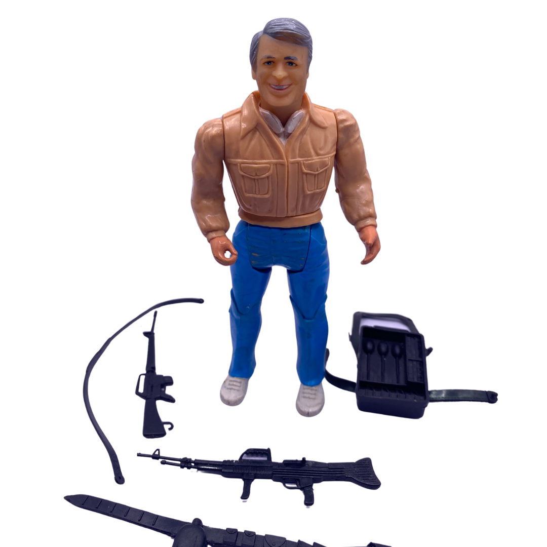 A-Team Hannibal figure near complete vintage by Galoob 388