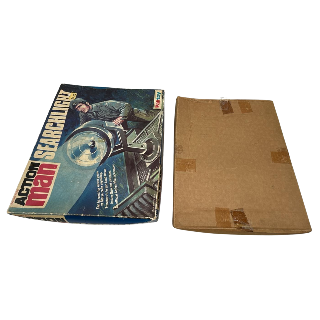 Action Man Search Light box only by Palitoy Landrover accessory VAM