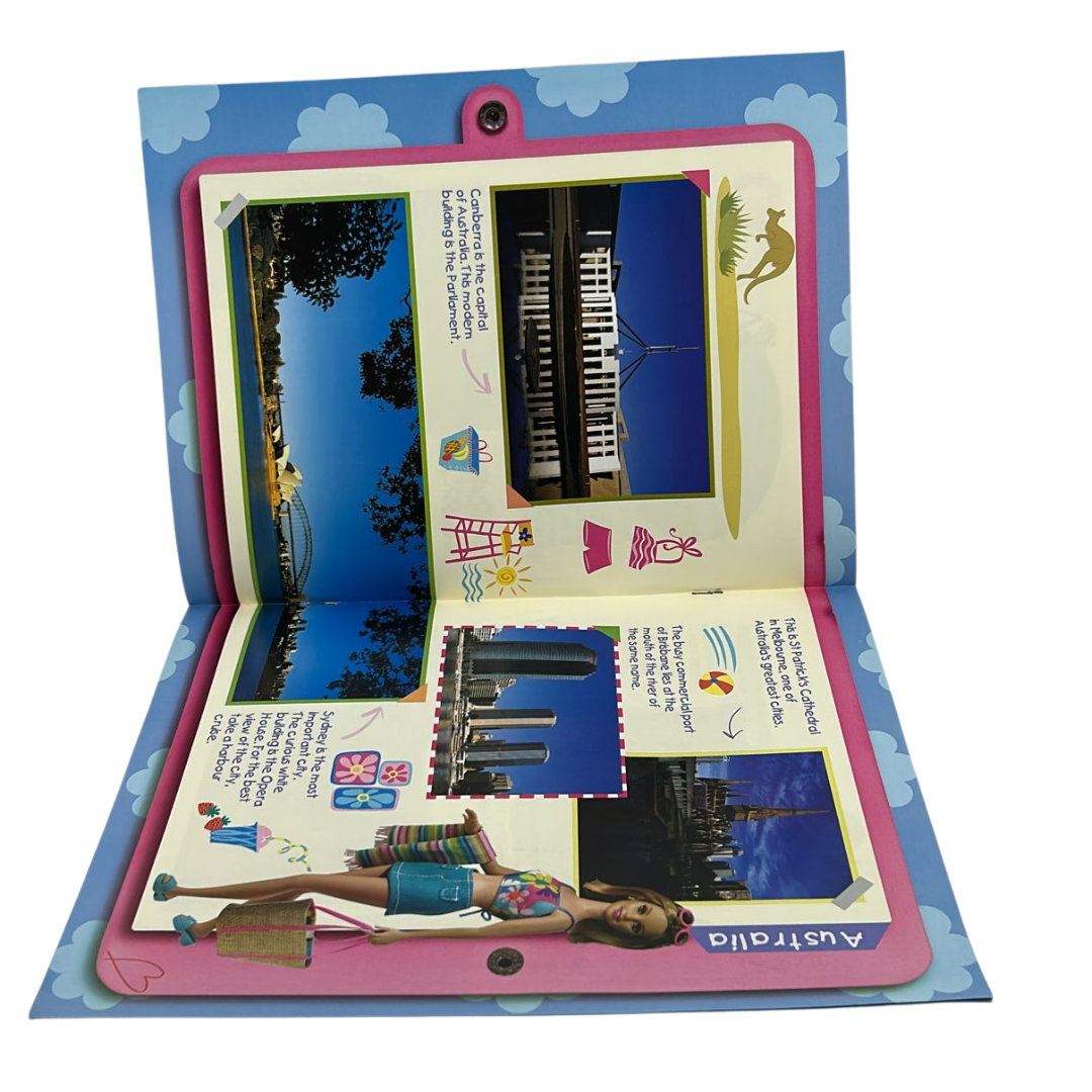 Barbie Discover The World With Barbie Australia issue #45 magazine & outfit