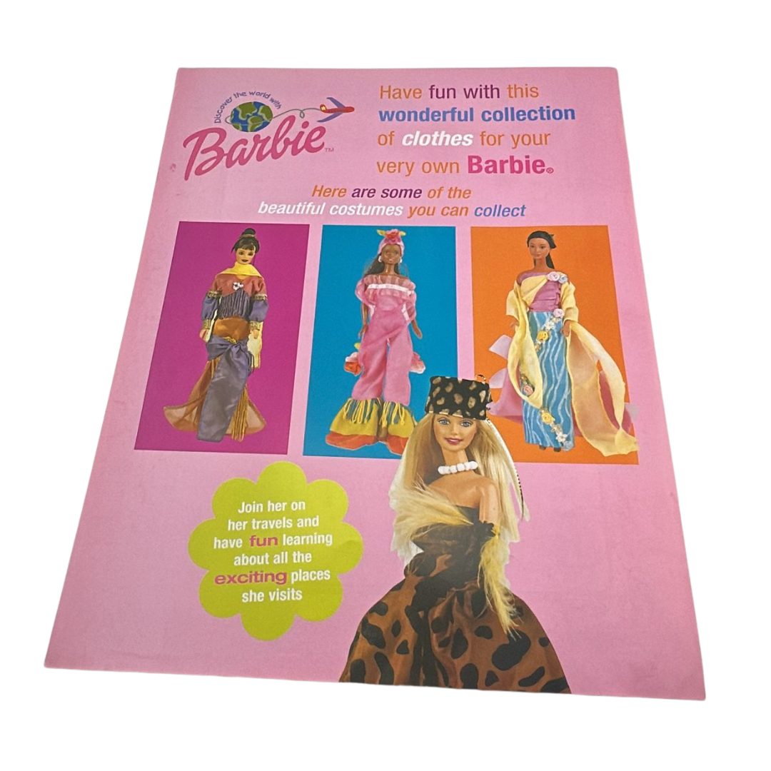Barbie Discover The World With Barbie Finland issue #44 magazine & outfit