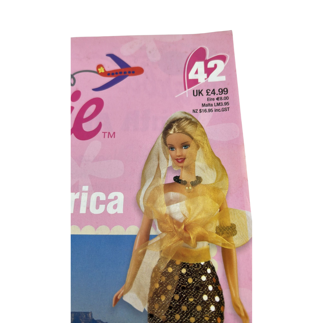 Barbie Discover The World With Barbie South Africa issue #42 magazine & outfit