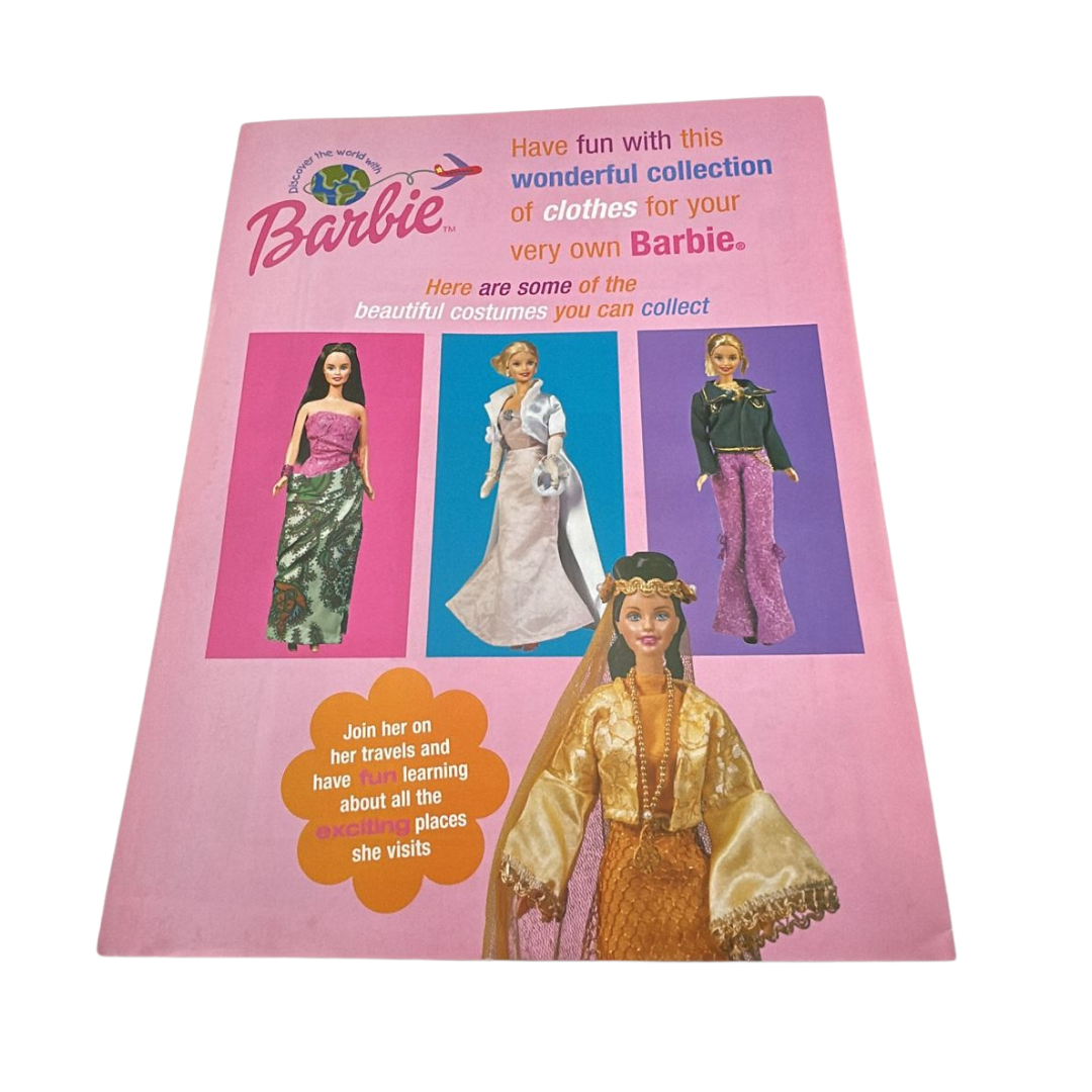 Barbie Discover The World With Barbie Uganda issue #54 magazine & outfit