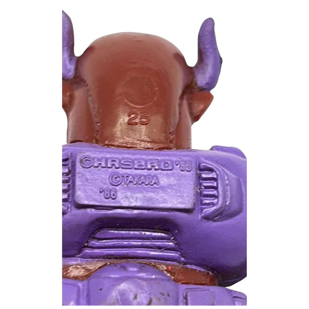 Battle Beasts Bloodthirsty Bison complete & working rub (wood) by Hasbro 304A