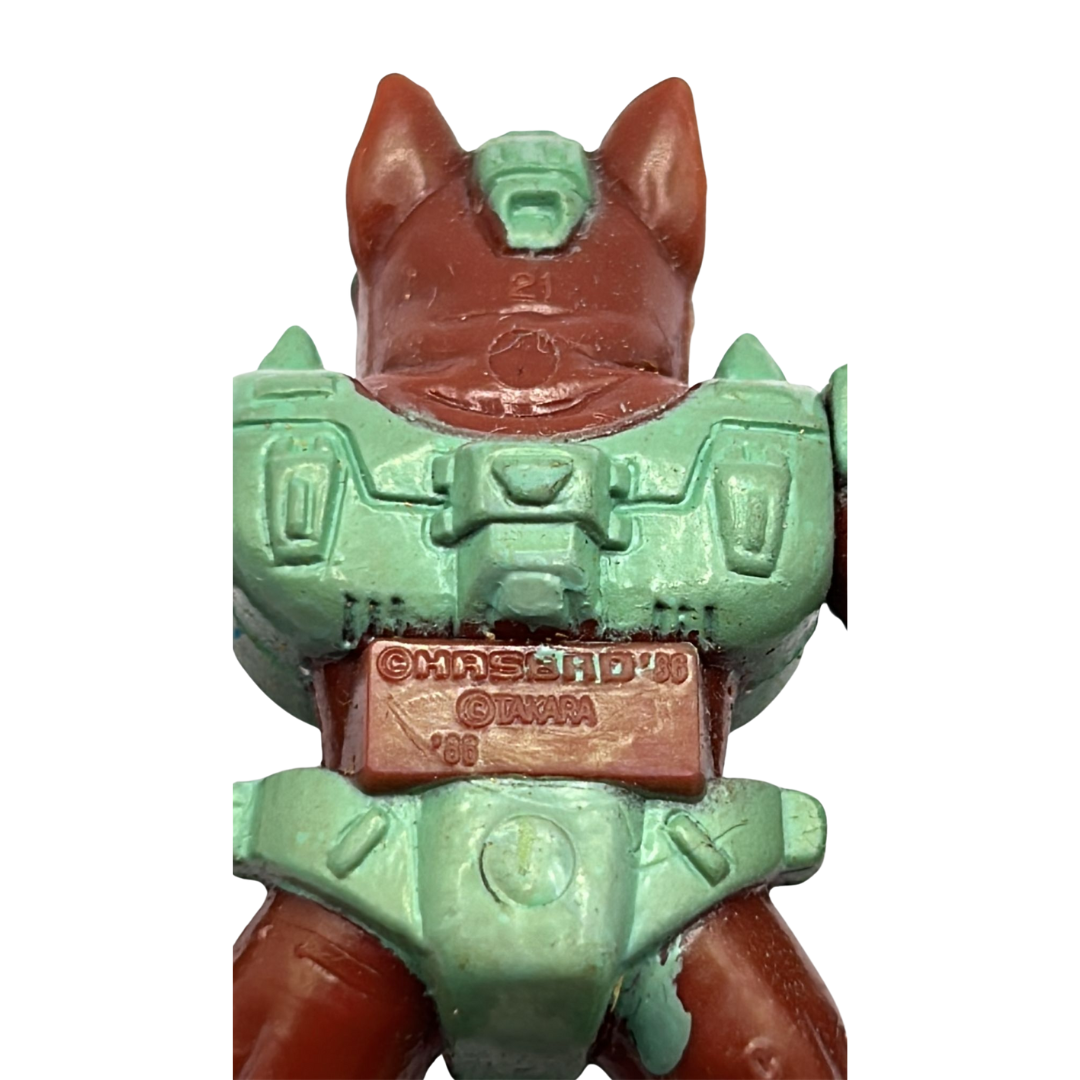 Battle Beasts Danger Dog complete & working rub (water) by Hasbro 310A