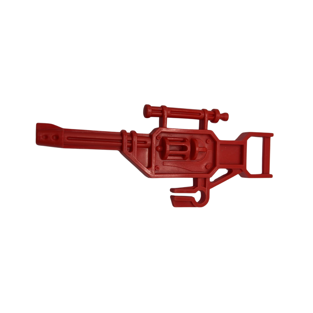 Bravestarr Fort Kerium red gun part by Mattel, Brave Star 986