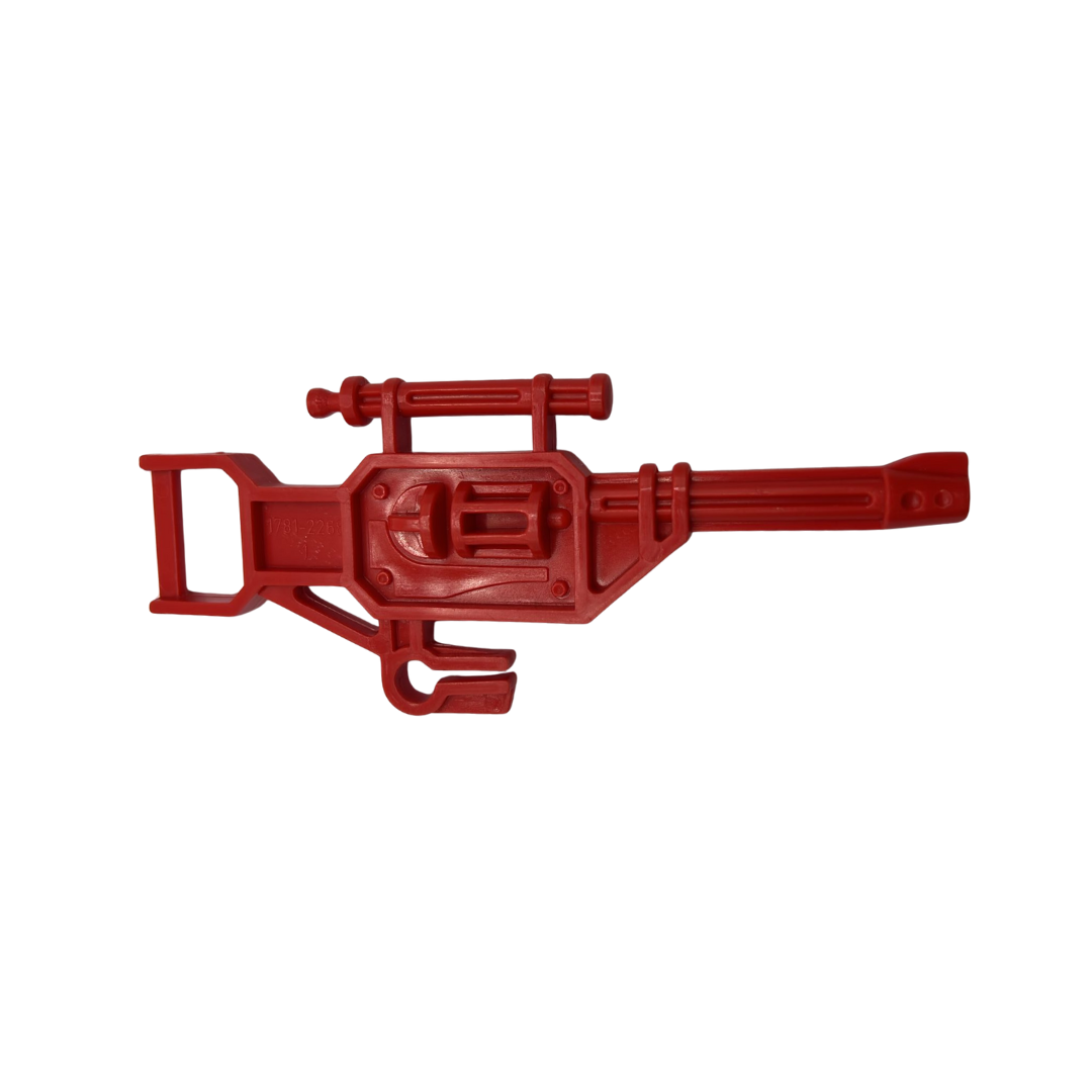 Bravestarr Fort Kerium red gun part by Mattel, Brave Star 986