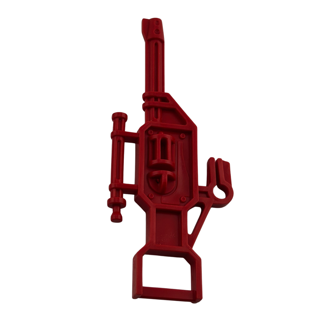 Bravestarr Fort Kerium red gun part by Mattel, Brave Star 307