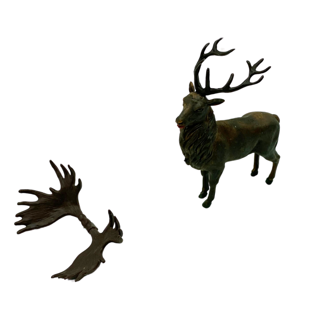 Vintage Britains 1971 Red Deer Stag animal figure made in England 779