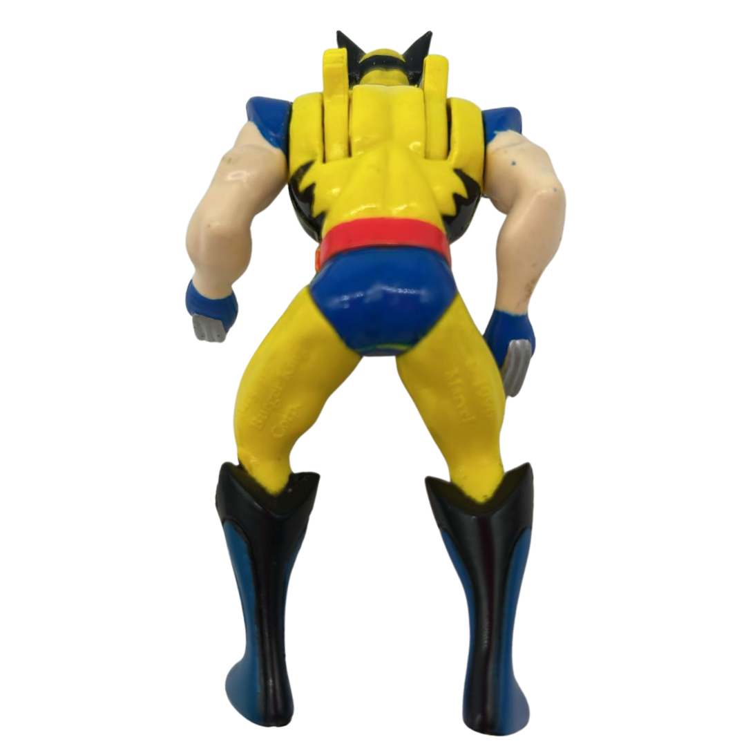 Wolverine Burger King toy 1990 X-Men by Marvel 453