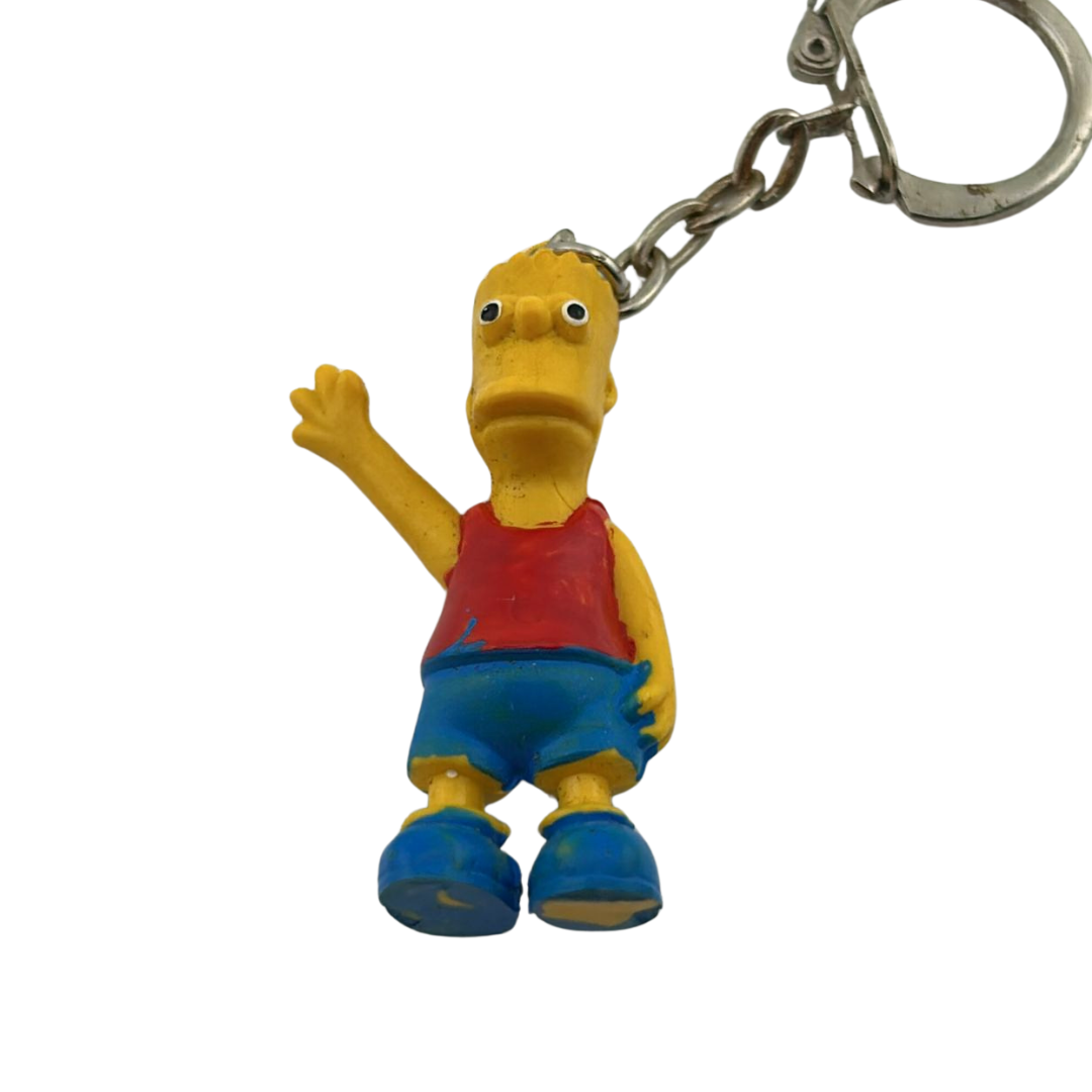 Simpsons Bart Simpson vintage keyring / key chain 11