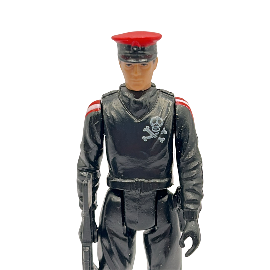 Action Force Black Major figure with weapon by Palitoy 989